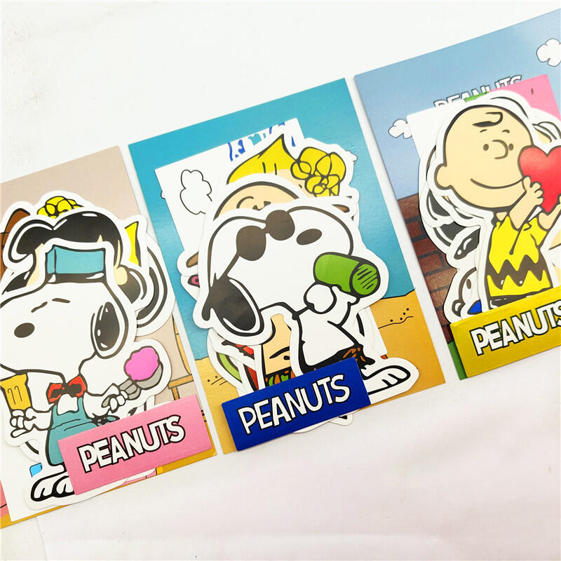 Laptop Accessories Bag - Cartoon Snoopy Waterproof Stickers Kawaii Ins