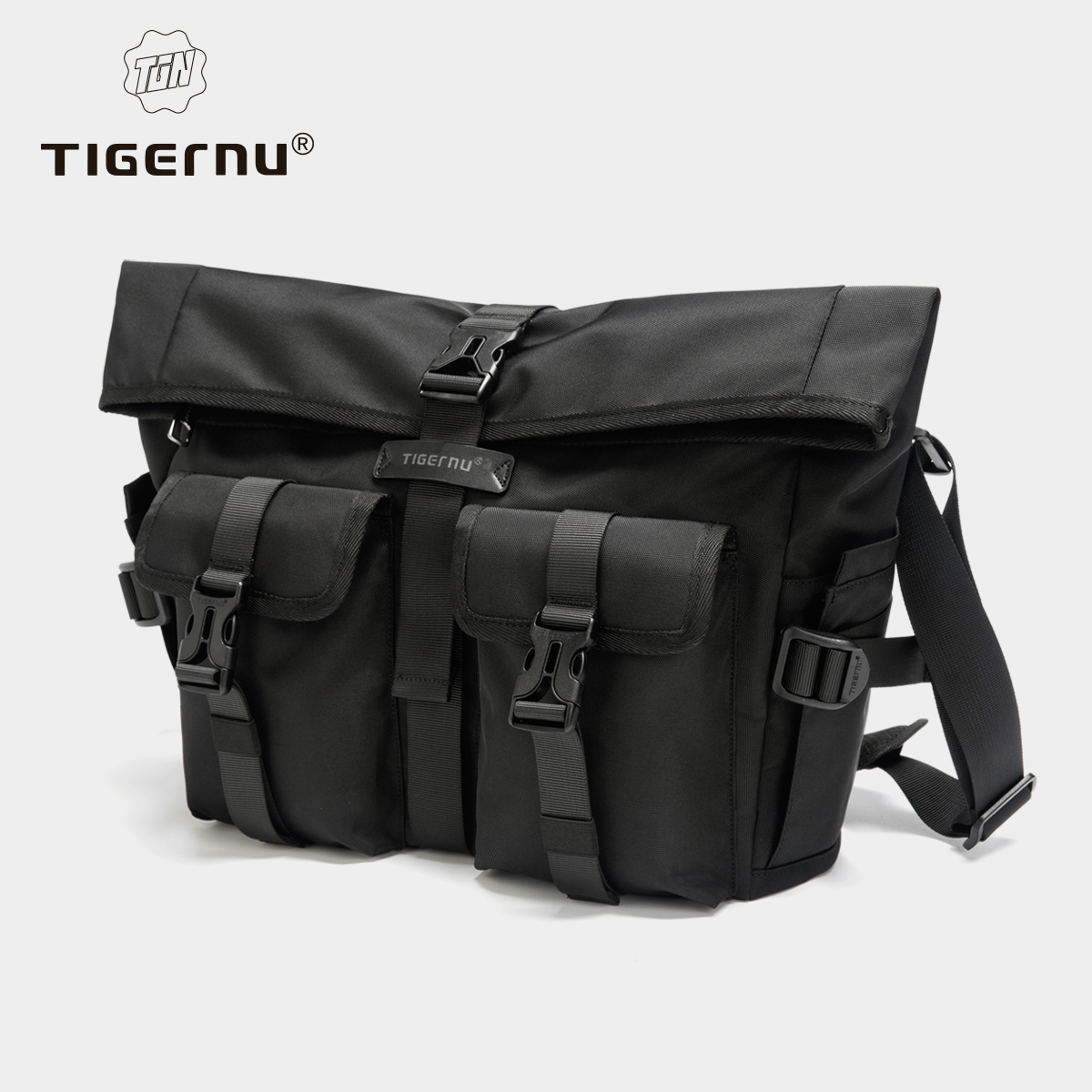 Laptop Accessories Box - Tigernu Fashion Messenger Bags Male Shoulder