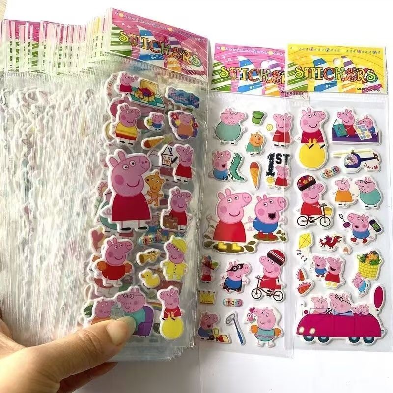 Laptop Accessories Decoration - Peppa Pig cartoon sticker notebook sticker,