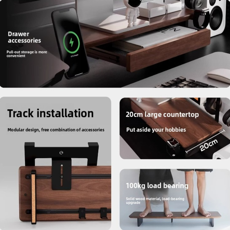 Laptop Accessories Box - Z3 Pro Accessory Monitor Metal Storage
