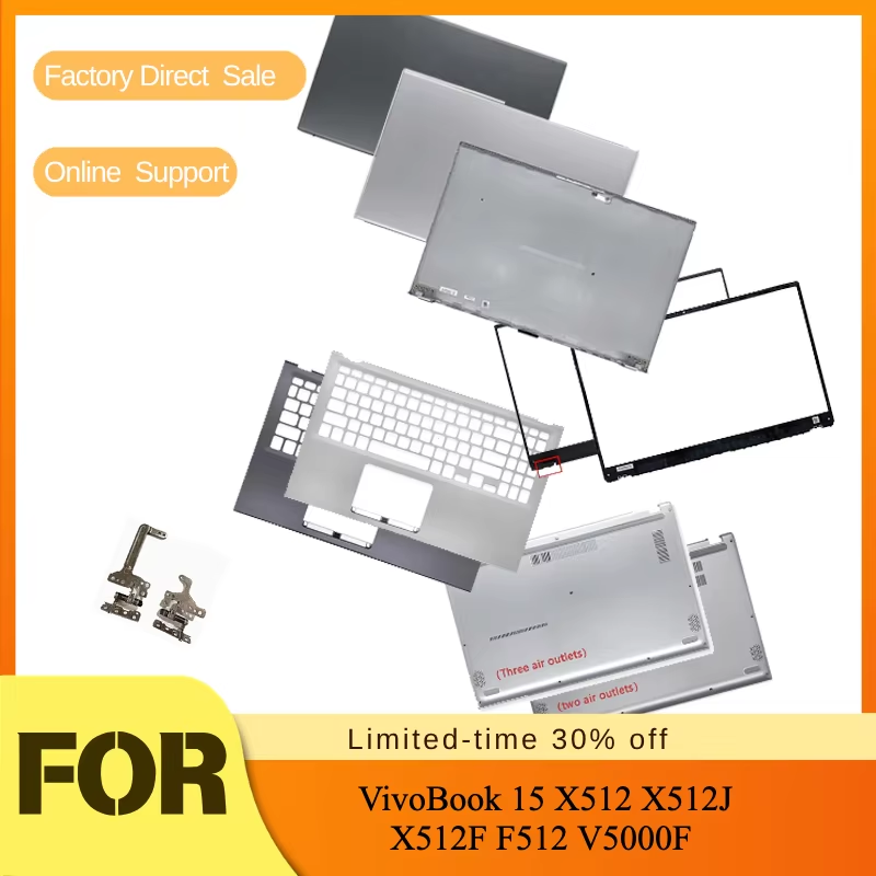 Laptop Accessories For Asus Vivobook - Palmrest/Bottom Accessories/Laptop Case/LCD Back Cover/Front Bezel