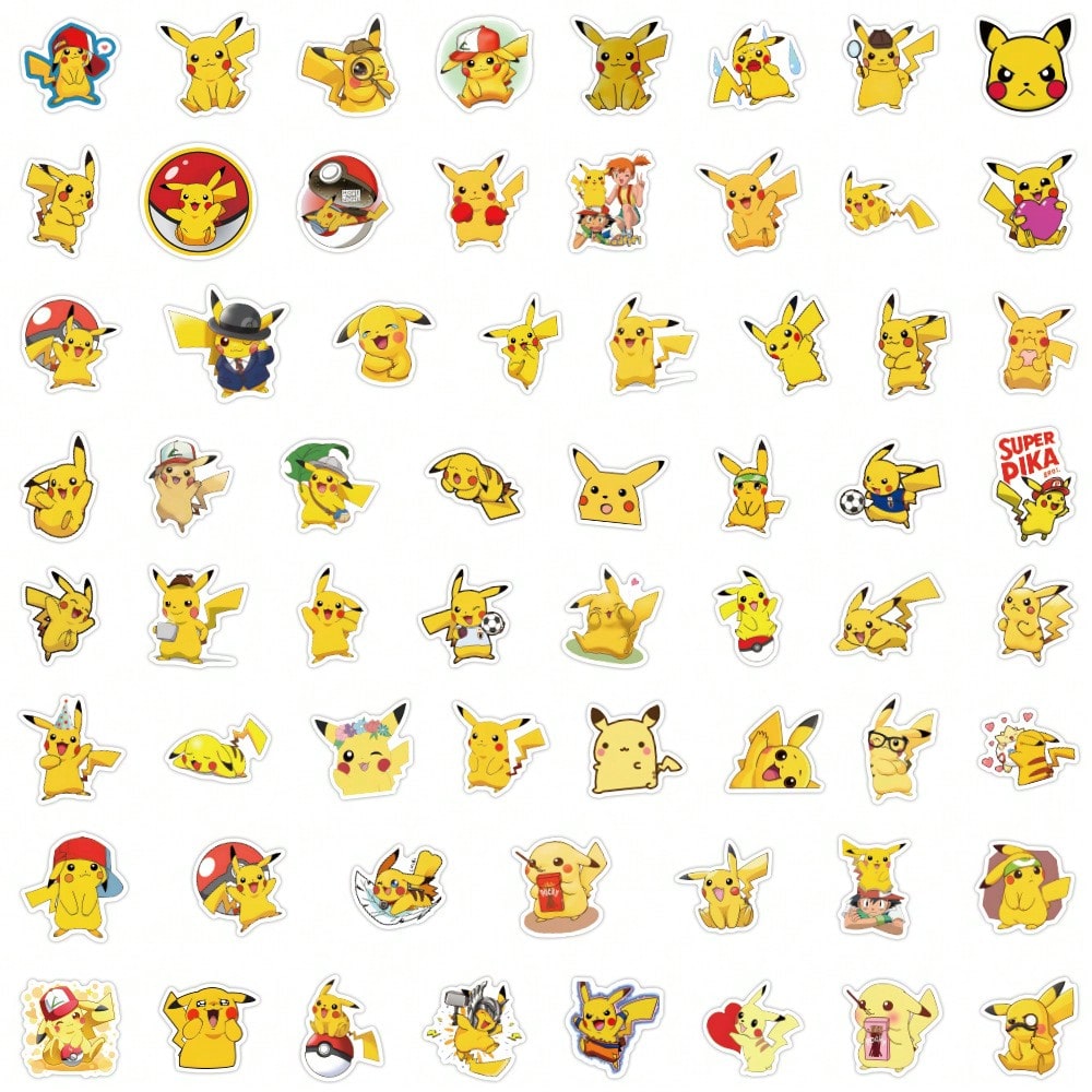 60/100pcs Neon Light Anime Pok - Laptop Accessories Toys recension och pris
