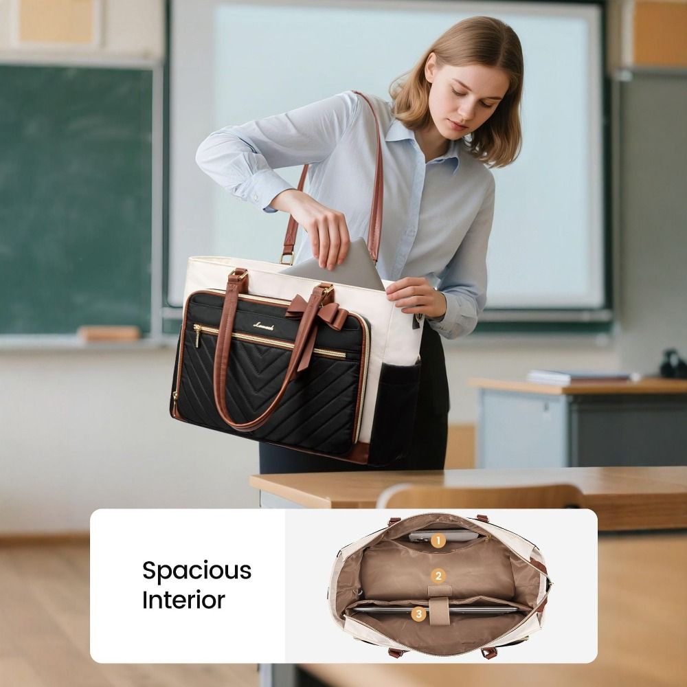 Large Capacity Insulated Lunch - Laptop Accessories Organizer Bag recension och pris