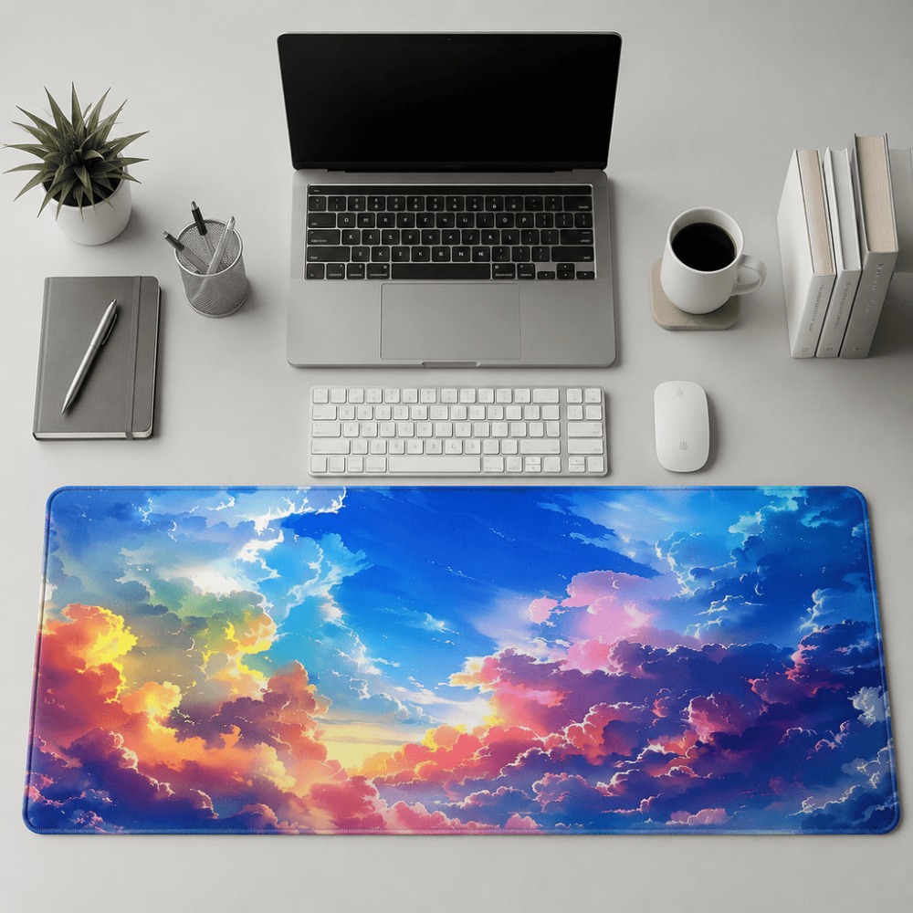 Colorful sunset cloud sky prin - Laptop Accessories Officeworks recension och pris