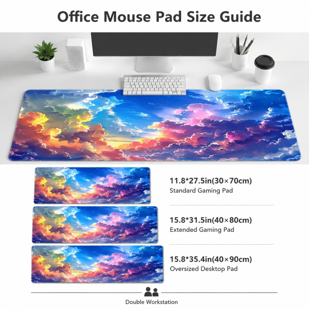 Colorful sunset cloud sky prin - Laptop Accessories Officeworks recension och pris