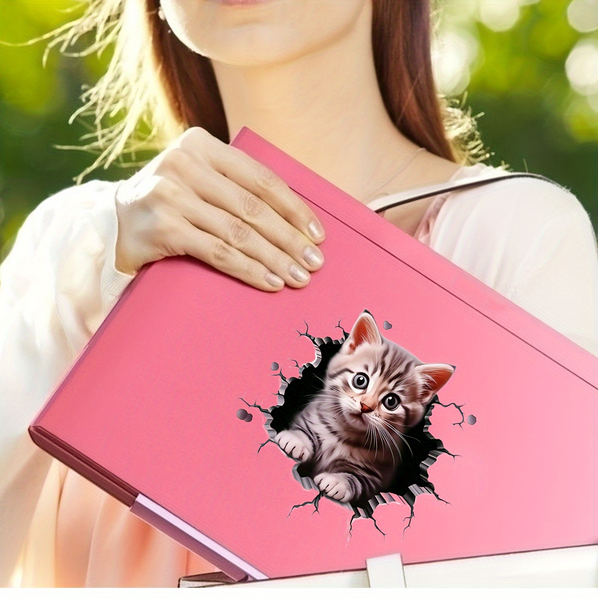 Polyvinyl Chloride Cat Pattern - Laptop Accessories All recension och pris