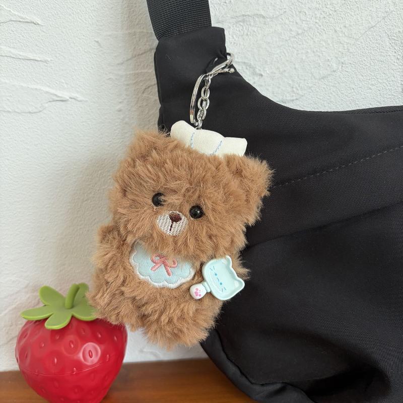 1Pcs Soft Plush Chef Bear Keyc - Laptop Accessories Bag recension och pris