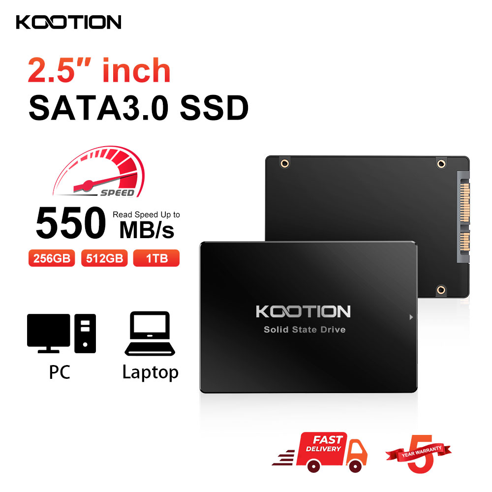 KOOTION SATA3 Solid State Driv - Samsung Ssd Evo 870 recension och pris