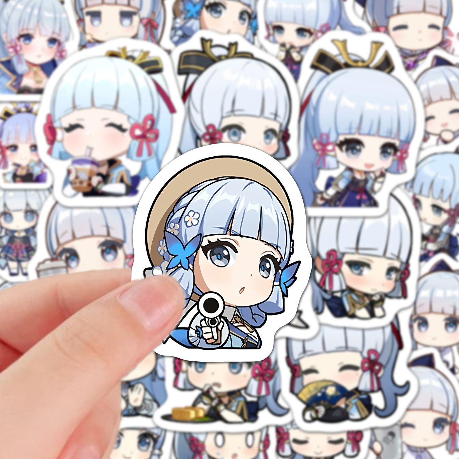Kamisato Ayaka 60Pcs Genshin I - Laptop Accessories Decoration recension och pris