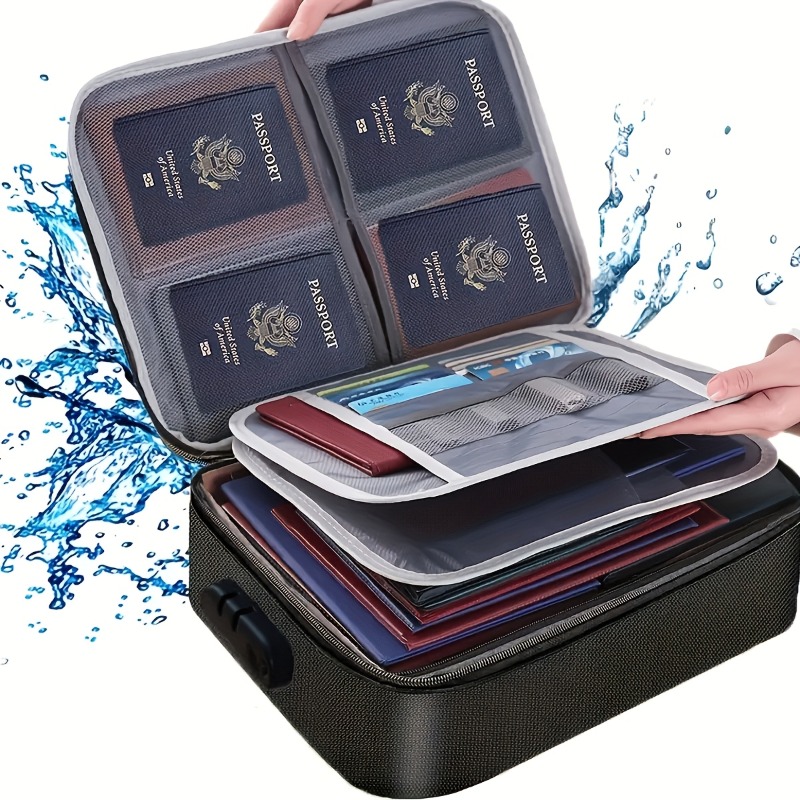 Lockable File Storage Bag,3-La - Laptop Accessories Organizer Bag recension och pris