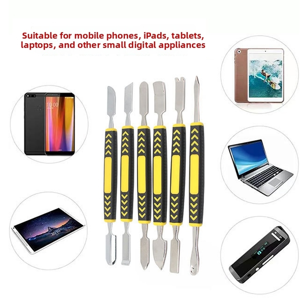 6PCS Pry Bar Set With Non-Slip - Laptop Open Accessories recension och pris