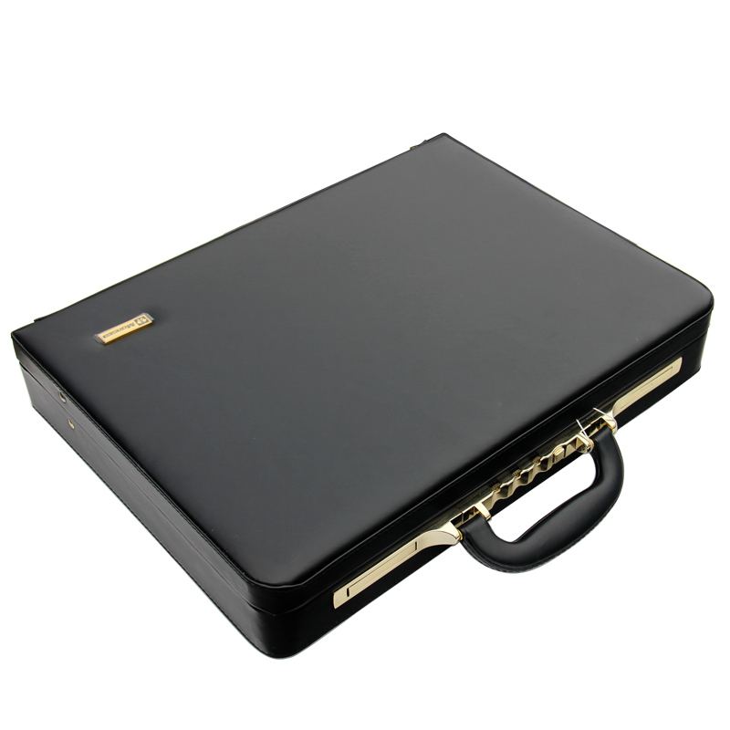 Luxury PU Leather Rolling Lugg - Laptop Accessories Organizer Bag recension och pris