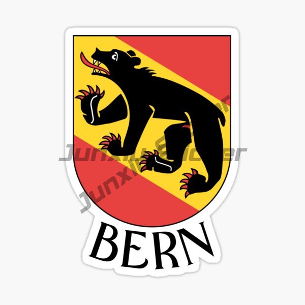 BERN SWITZERLAND Flag Car Stic - Laptop Accessories All recension och pris