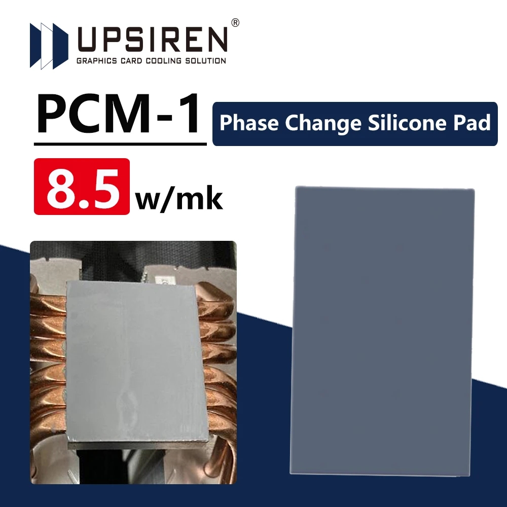UPSIREN PCM-1PCM-2 8.5W/mk Sol - Laptop Cooling Pad recension och pris