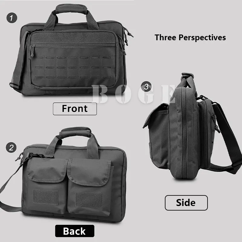 Lockable Tactical Gun Bag with - Laptop Accessories Box recension och pris