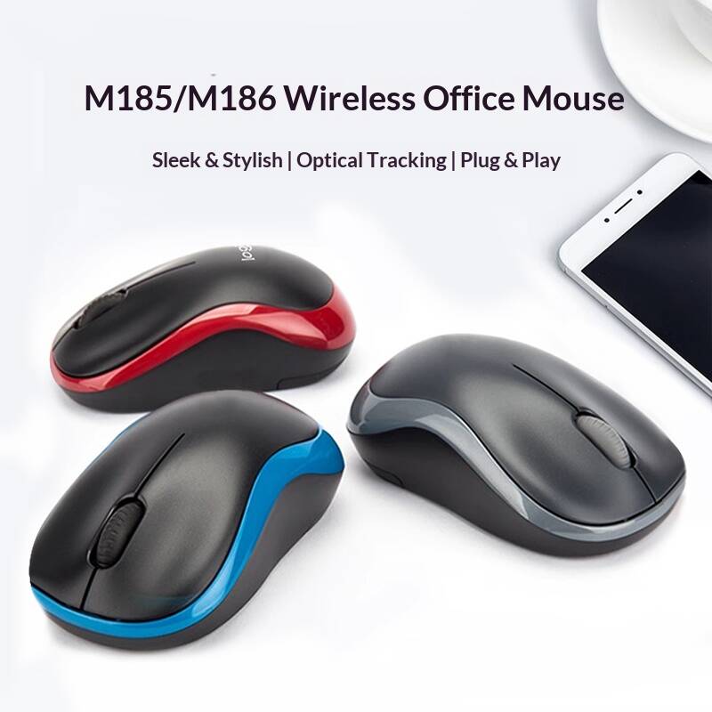 Logitech M185 Wireless Mouse P - Laptop Accessories Officeworks recension och pris