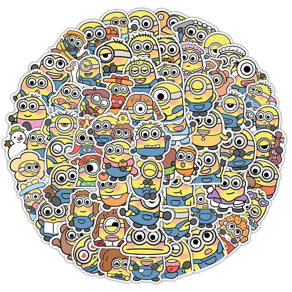 Minions movie anime cartoon cu - Laptop Accessories Decoration recension och pris