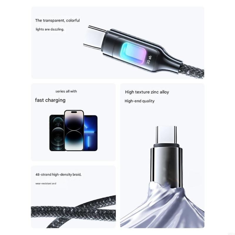 Q6PA USB C Charging Cable 30W  - Laptop Open Accessories recension och pris