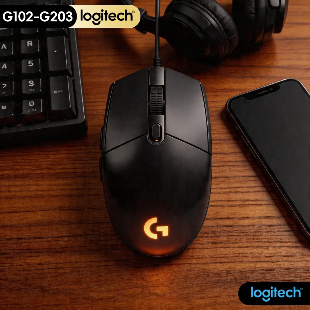G102 Logitech G203 Gaming Mous - Logitech Mouse G203 recension och pris