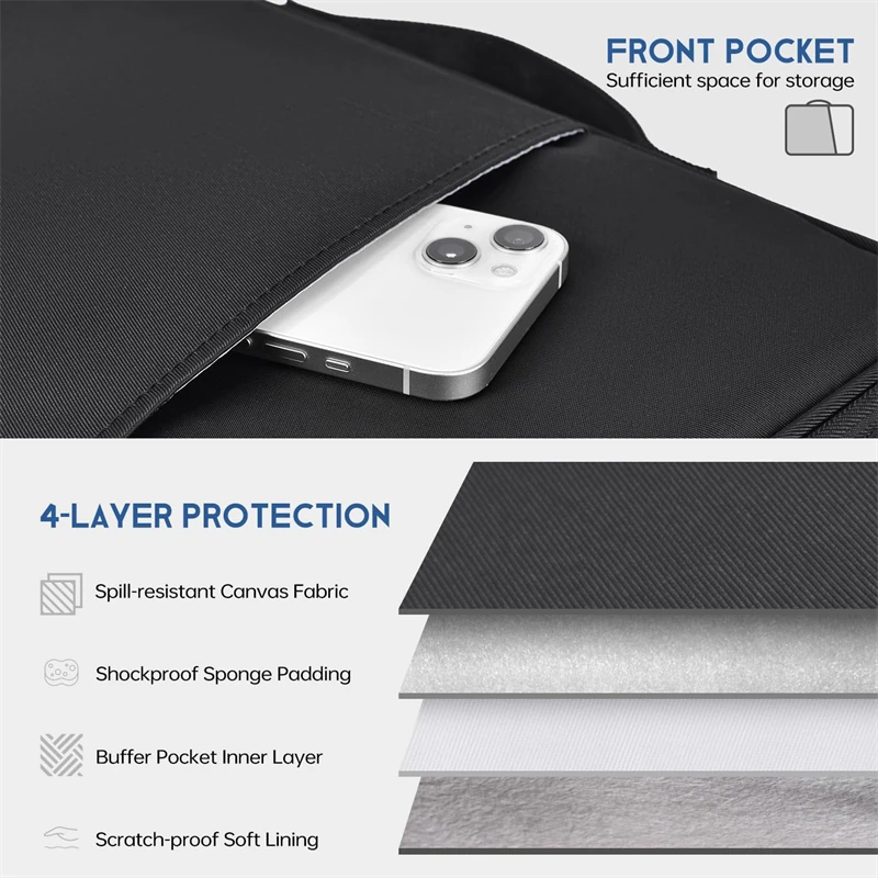 Waterproof Shockproof Handle B - Laptop Accessories Organizer Bag recension och pris