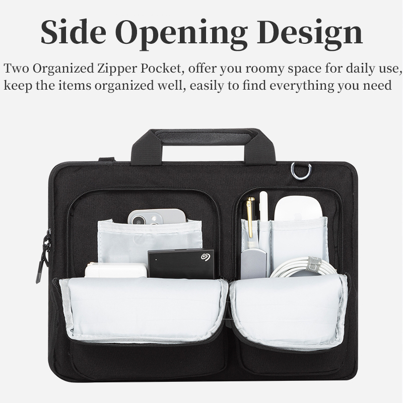 13.3 14 15.6 inch Laptop Bag M - Laptop Accessories Organizer Bag recension och pris