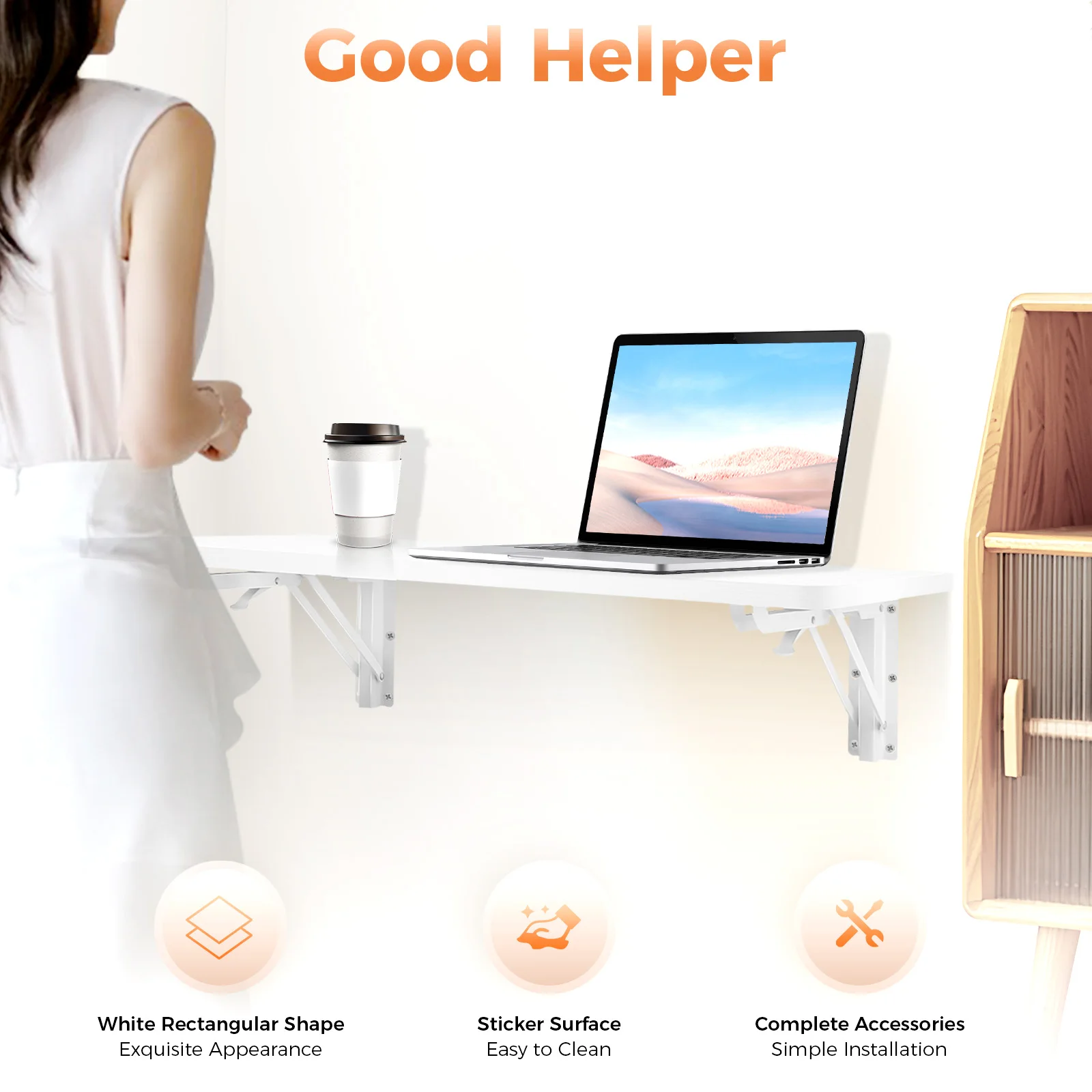 Space Saving Foldable Wall Mou - Laptop Accessories Officeworks recension och pris