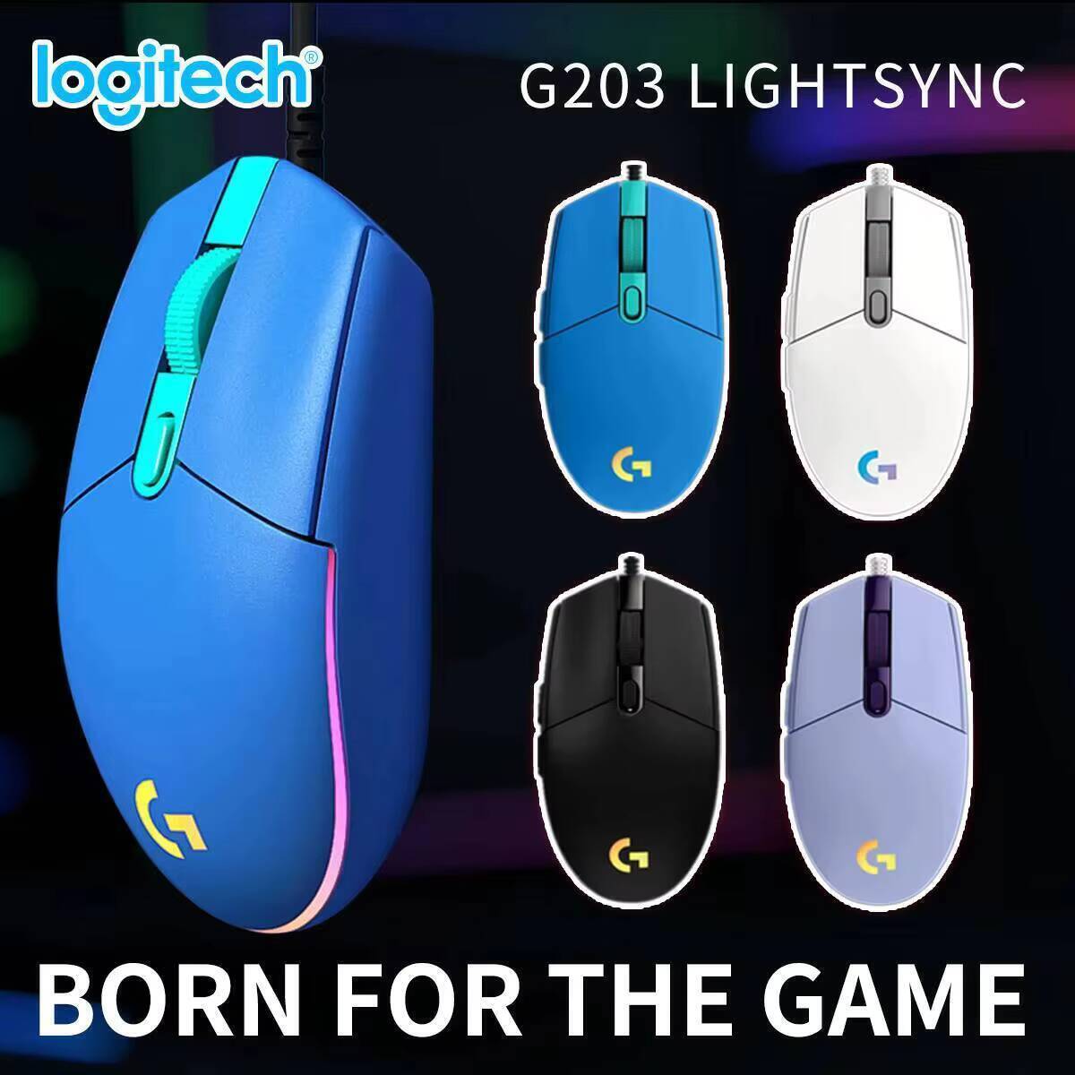 Logitech G203 Wired Mouse for  - Logitech Mouse G203 recension och pris