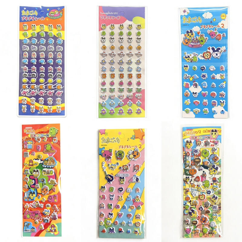6Pcs Tamagotchi Cartoon Bubble - Laptop Accessories Decoration recension och pris
