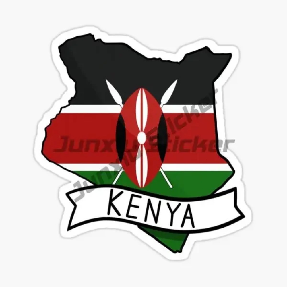 Kenya Flag Map Emblem Creative - Laptop Accessories Kenya recension och pris