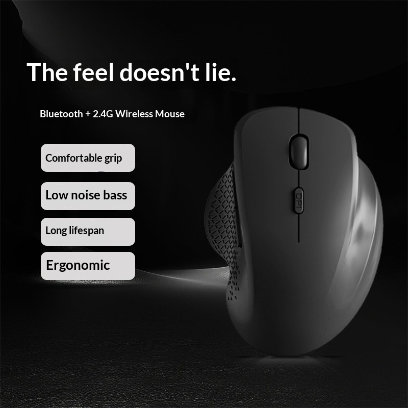 Gray Wireless Bluetooth Mouse  - Laptop Accessories Officeworks recension och pris