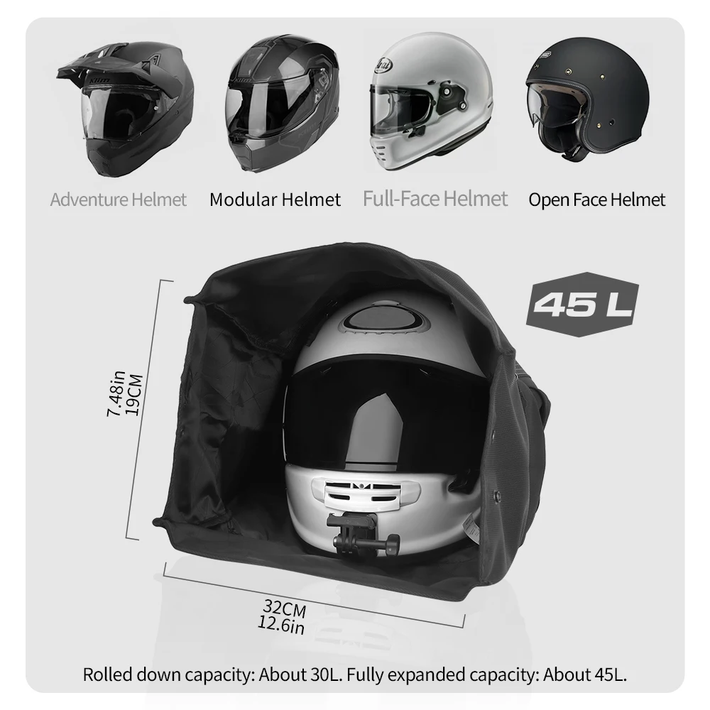 Rhinowalk Motorcycle Helmet Ba - Laptop Accessories Bag recension och pris